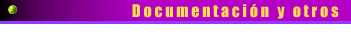 Documentaci�n y otros